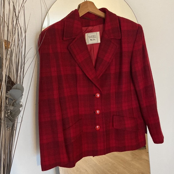 Made in france 100% wool blazer